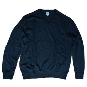 Gap Men's V-Neck Sweater Black Size XL